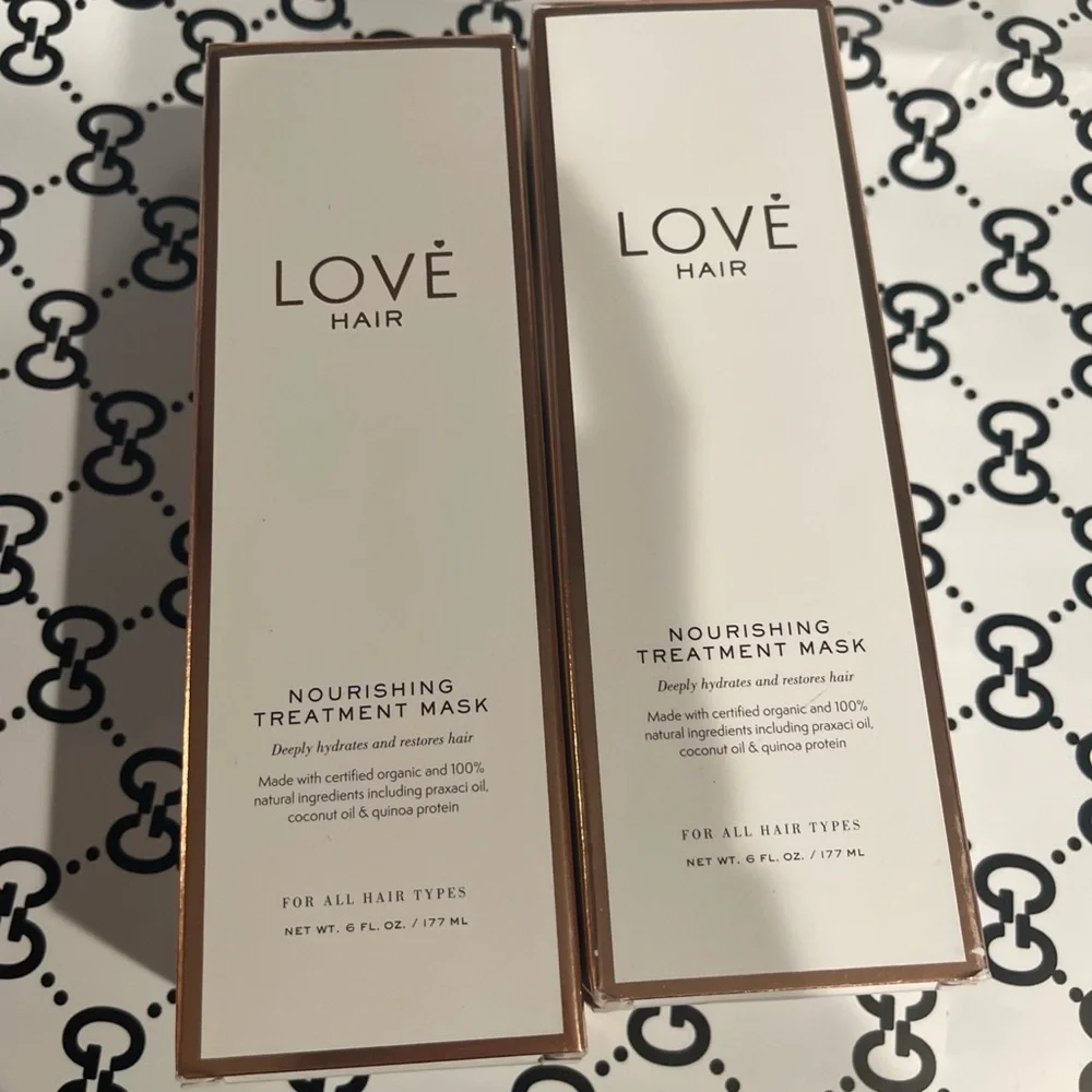 Love Hair Nourishing Treatment Mask All Hair Types 6 oz. 1 Bottle New